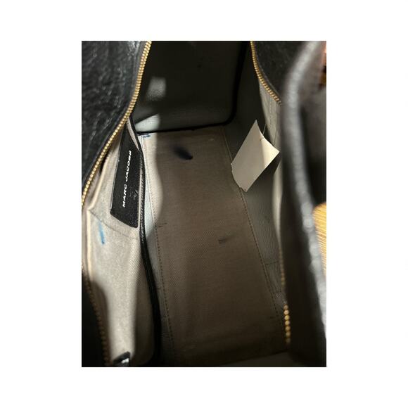 Marc Jacobs Leather The Tote Bag With Crossbody Strap - Picture 11 of 12